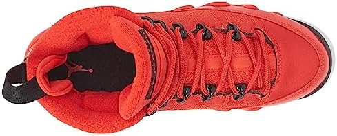 NIKE Big Kid's Jordan 9 Retro Chile Vermelho/Preto (302359 600